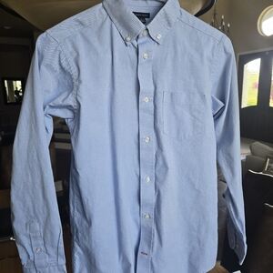 Tommy Hilfiger Sky Blue Casual Button-Down Shirt